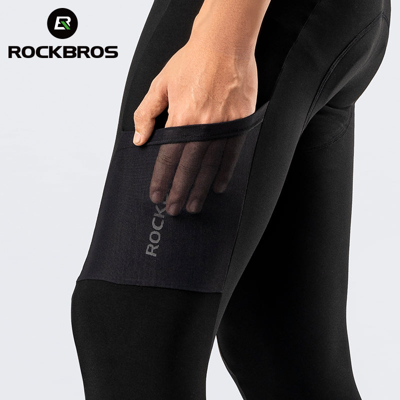 Culottes de ciclismo ROCKBROS con pantalón de bicicleta elástico acolchado 3D
