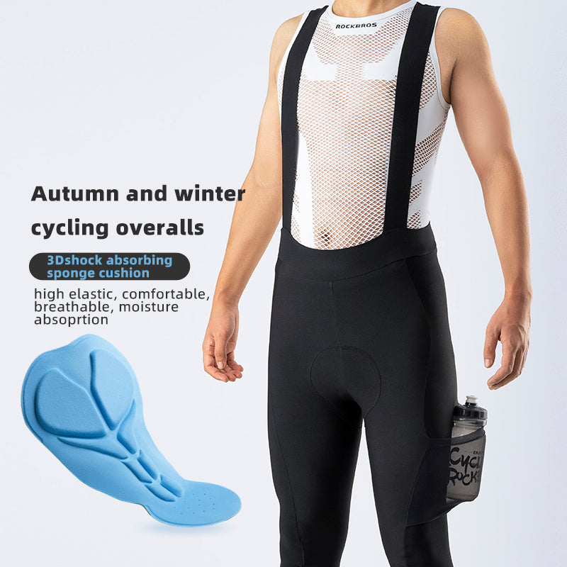 Culottes de ciclismo ROCKBROS con pantalón de bicicleta elástico acolchado 3D