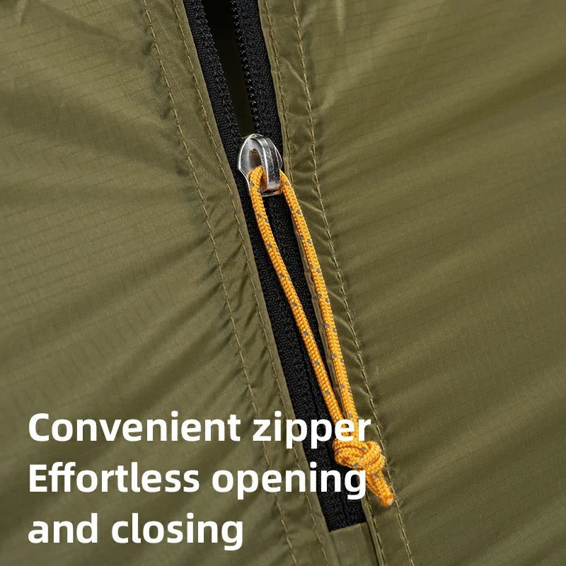 Carpa Qunature Impermeable con Varillas Ligeras de Aluminio, Fácil de Montar para Acampar