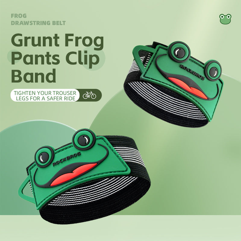 ROCKBROS Grunt Frog Pants Clip Band Adjustable Elastic Waterproof