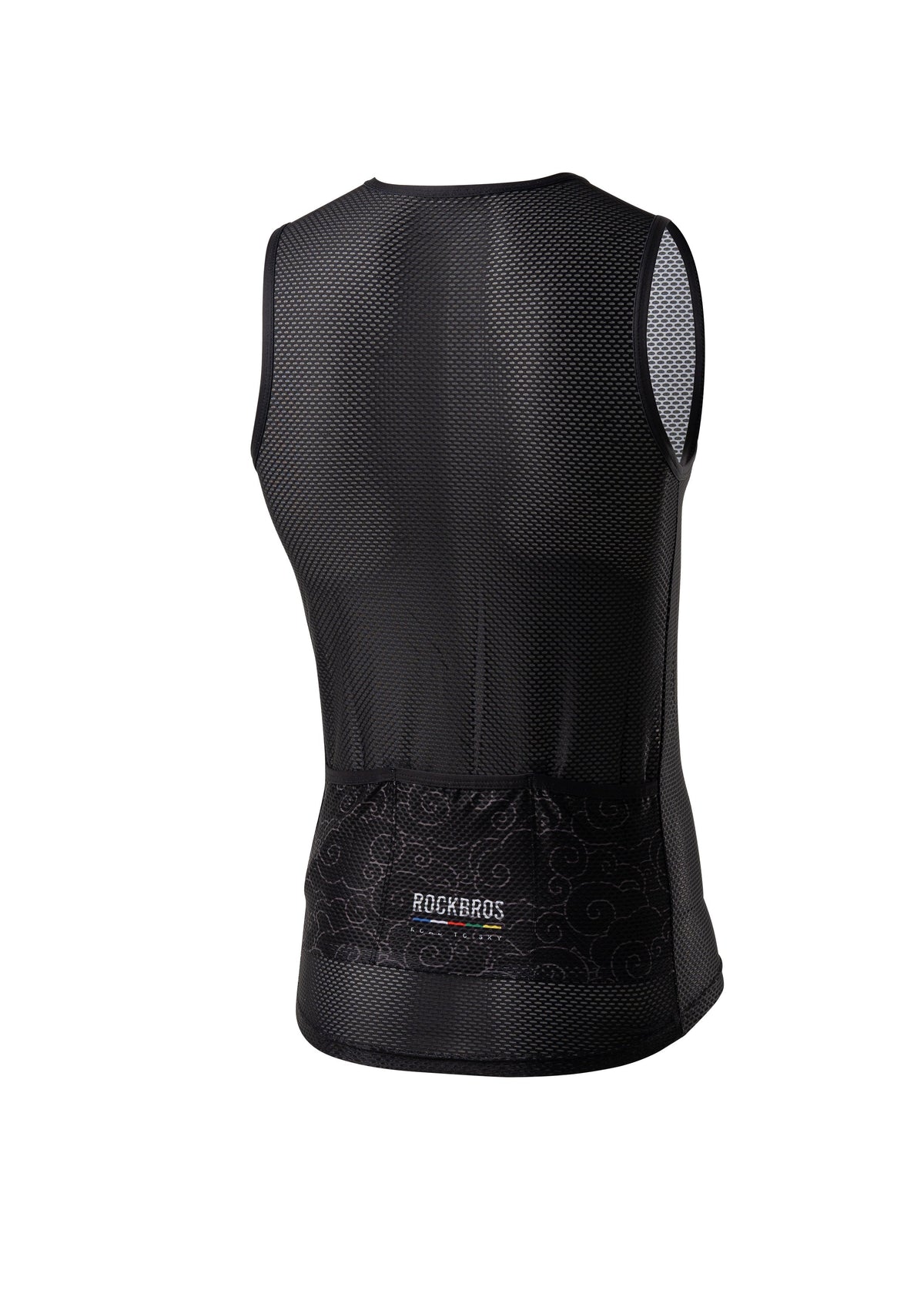 ROCKBROS Road-to-Sky Cycling Sleeveless Base Layer #Color_Black