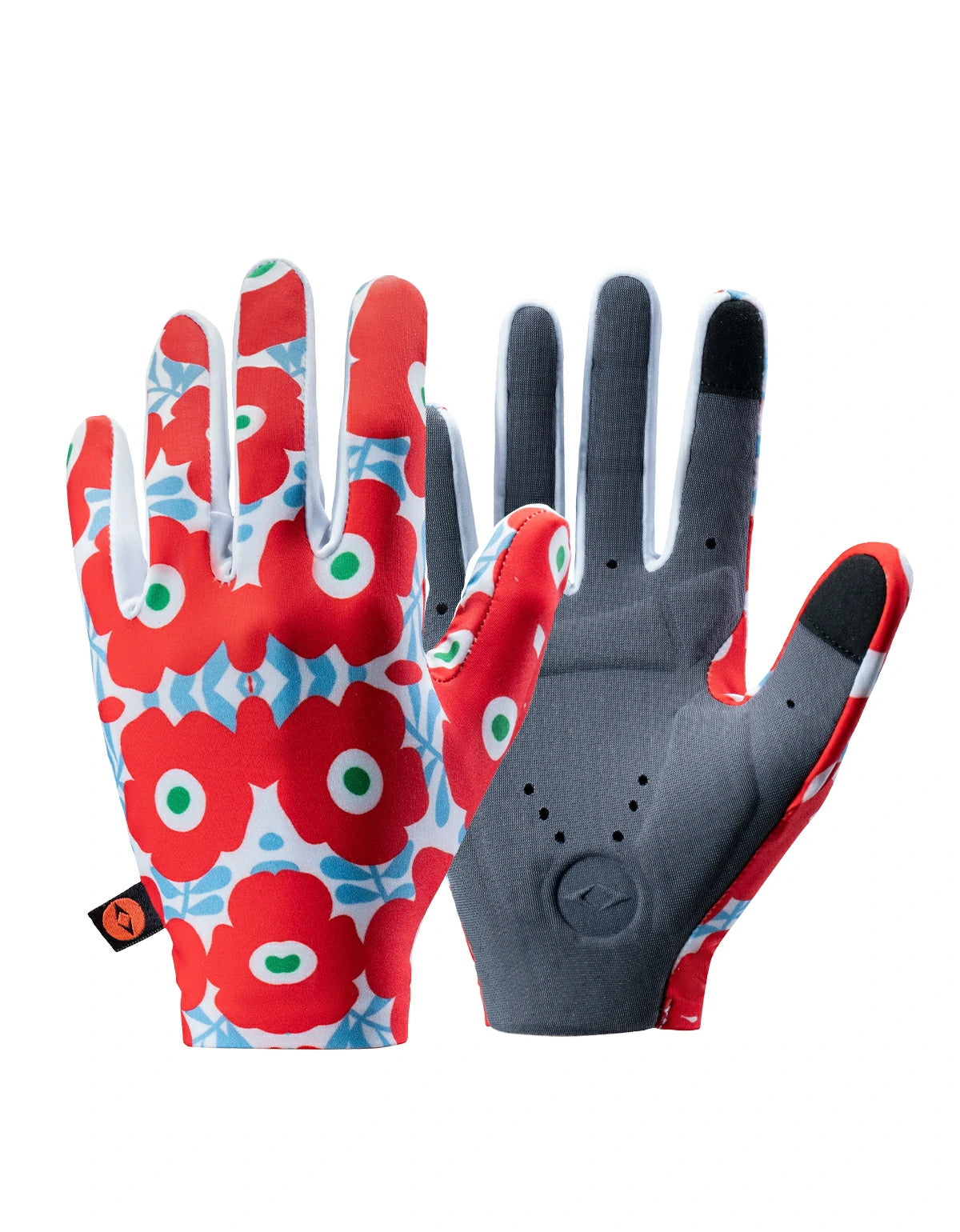 Full Finger Cycling Gloves, Touch‑Screen Thin Summer Bike Gloves