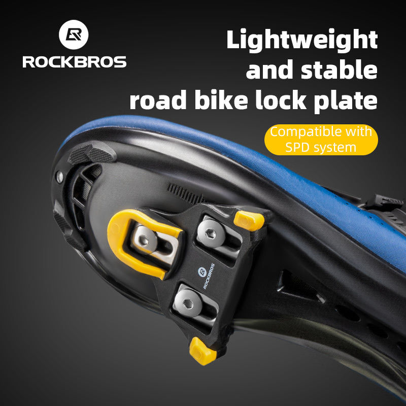 ROCKBROS Bike Cleats 6 Degree Float Shimano SPD-SL Compatible Road Indoor
