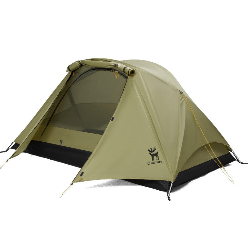 Carpa Qunature Impermeable con Varillas Ligeras de Aluminio, Fácil de Montar para Acampar