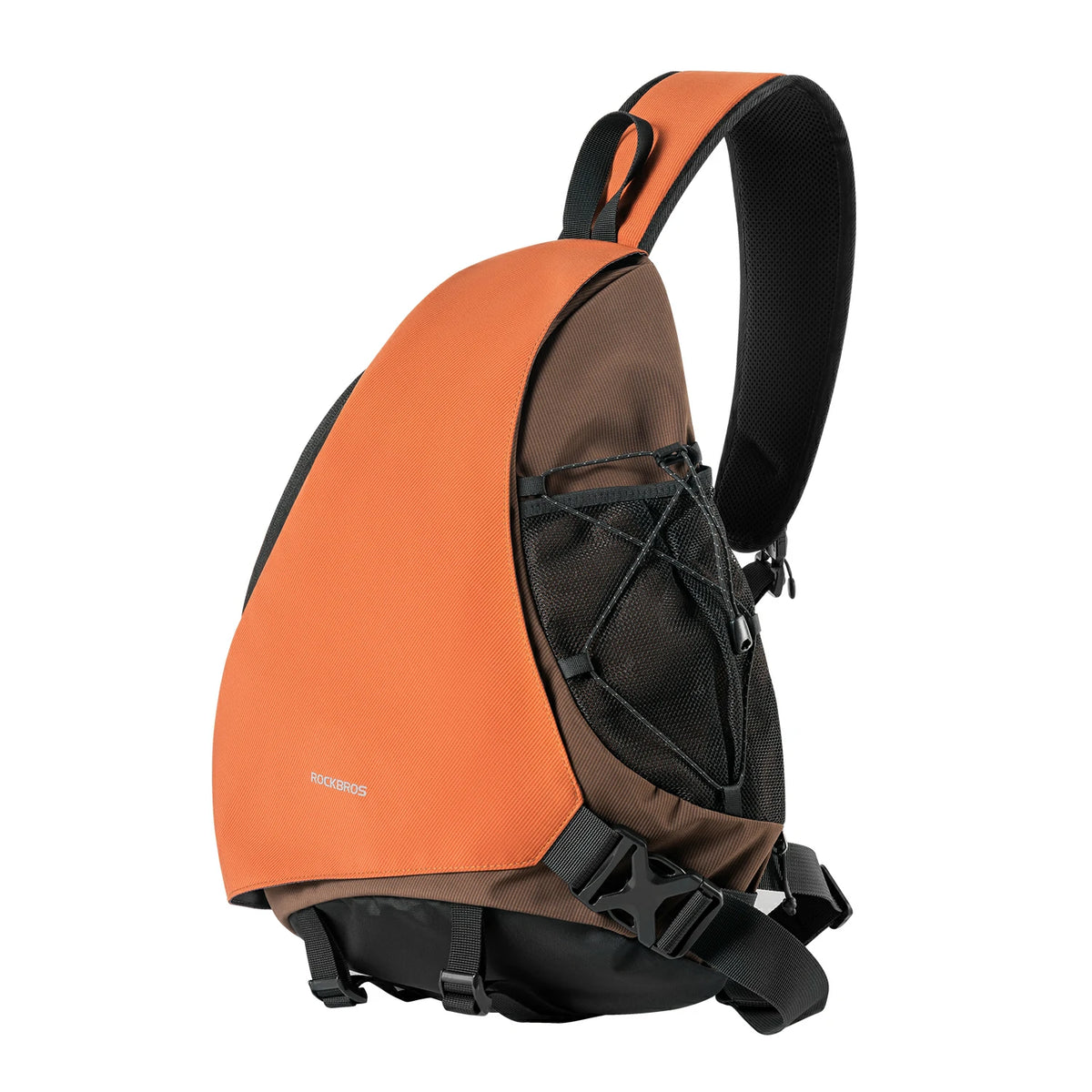 ROCKBROS Bandolera de hombro tipo sling de 11,5L con hebilla magnética para viaje