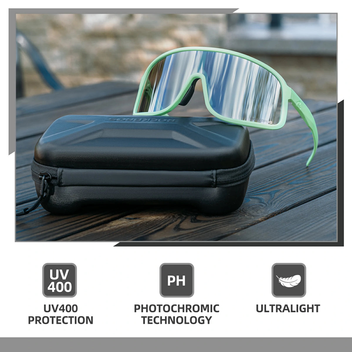 #color_Cyan Blue(Photochromic lens)