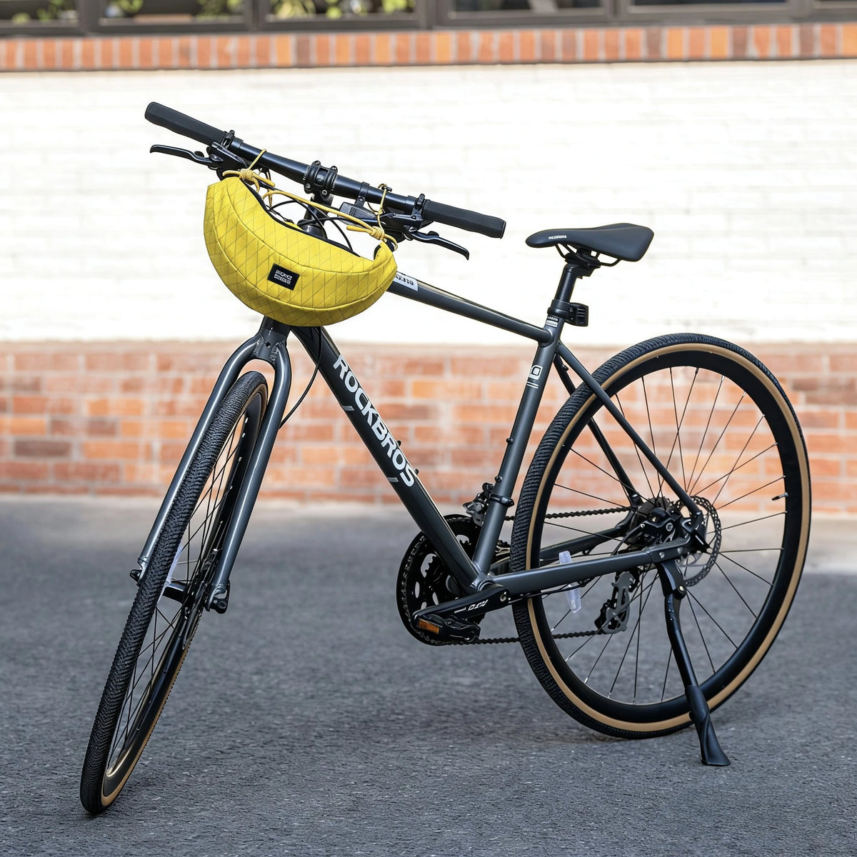 Bolsa de manillar Banana Bike, bolsa cruzada ligera para ciclismo de 1.8 L