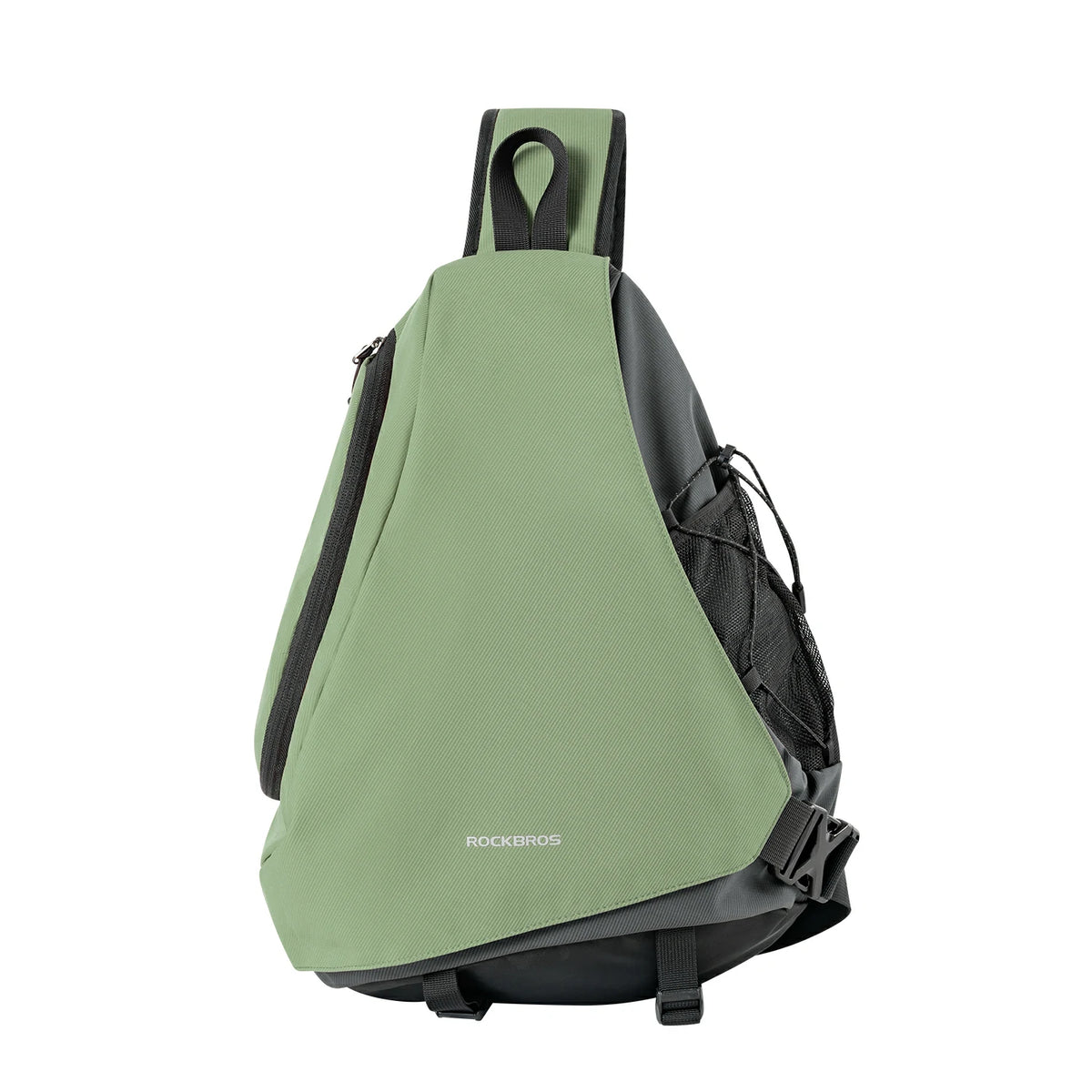 ROCKBROS Bandolera de hombro tipo sling de 11,5L con hebilla magnética para viaje