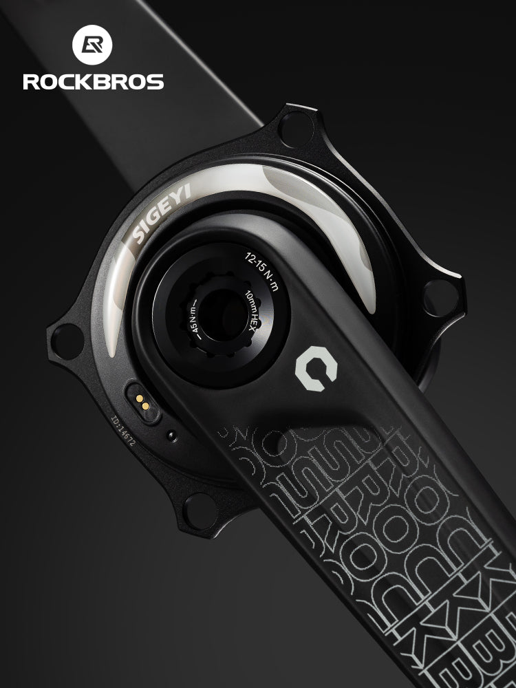 ROCKBROS Carbon Fiber Bike Crankset - ROCKBROS