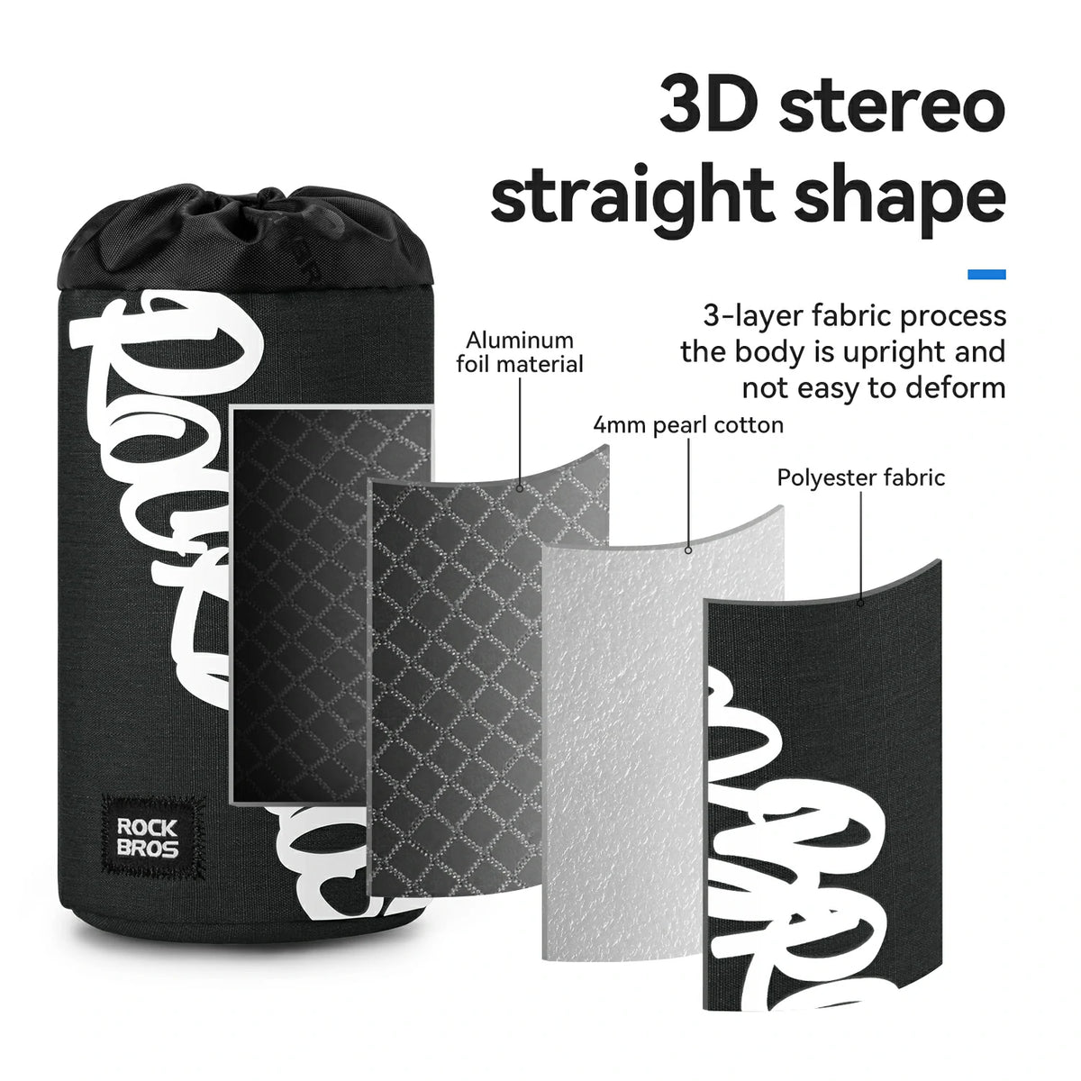 ROCKBROS FlashRide Sketch Bike Water Bottle Bag
