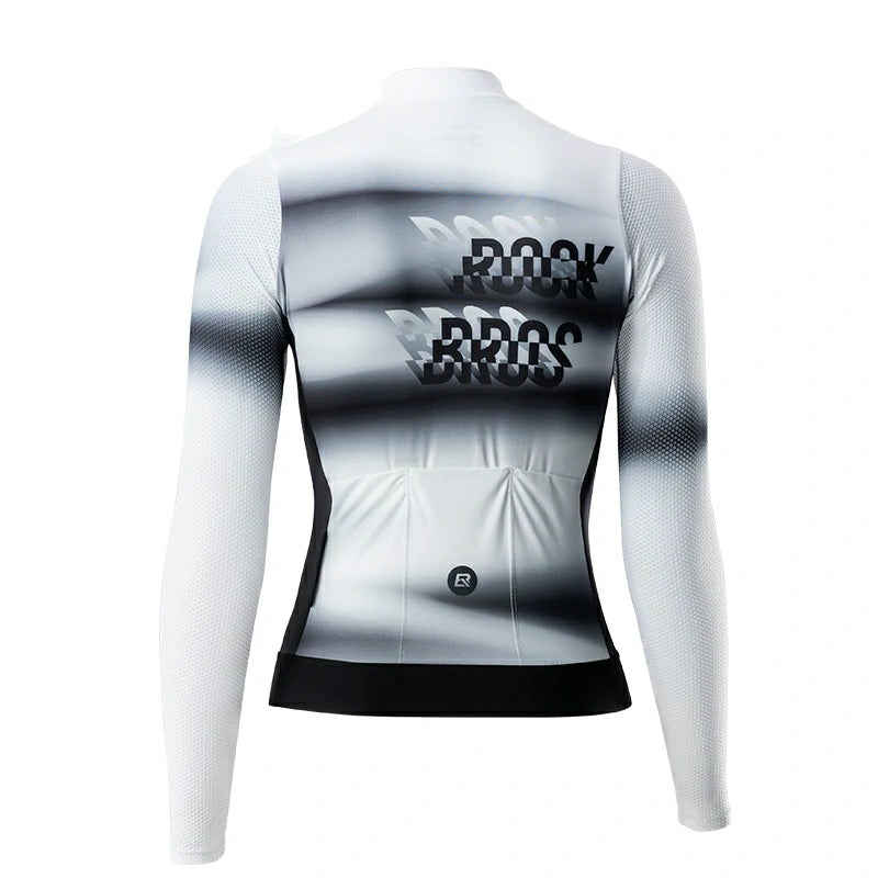 Maillot ciclista de manga larga ligero ROCKBROS Mondi Gradient para mujer