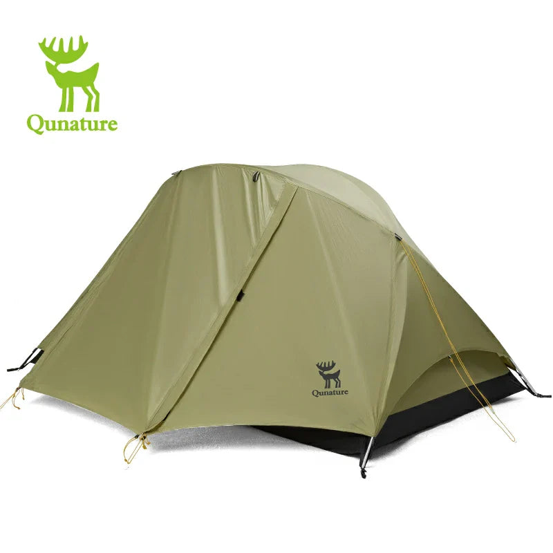Carpa Qunature Impermeable con Varillas Ligeras de Aluminio, Fácil de Montar para Acampar