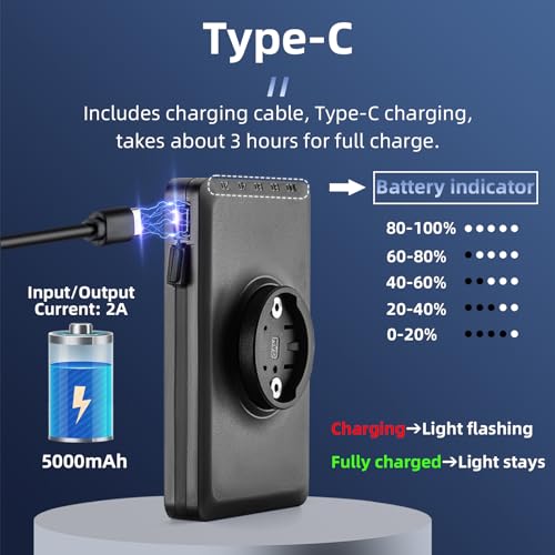 ROCKBROS Bike Light with Built-in Power Bank - ROCKBROS