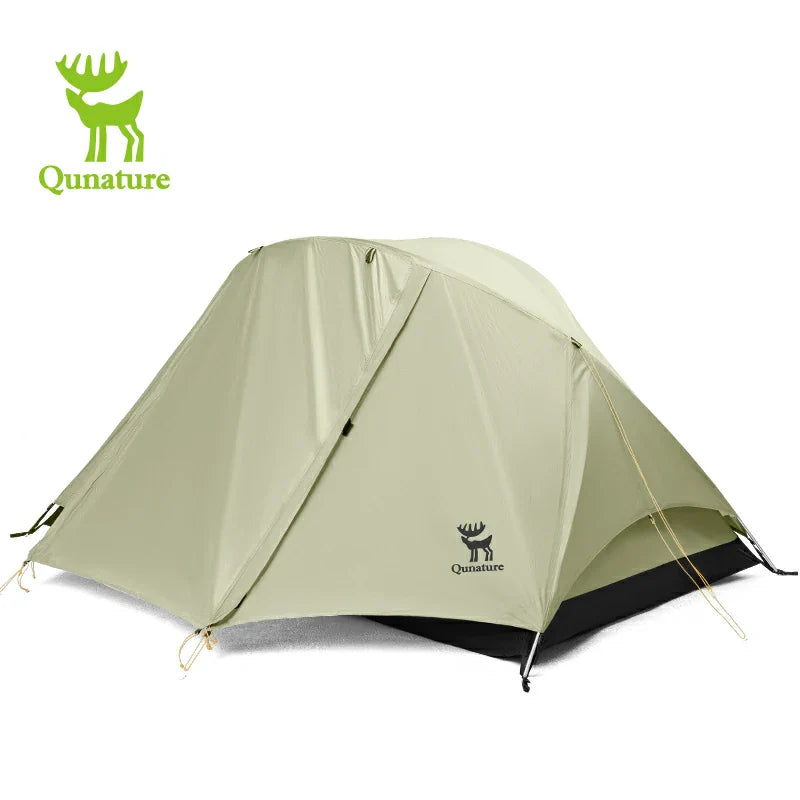 Carpa Qunature Impermeable con Varillas Ligeras de Aluminio, Fácil de Montar para Acampar