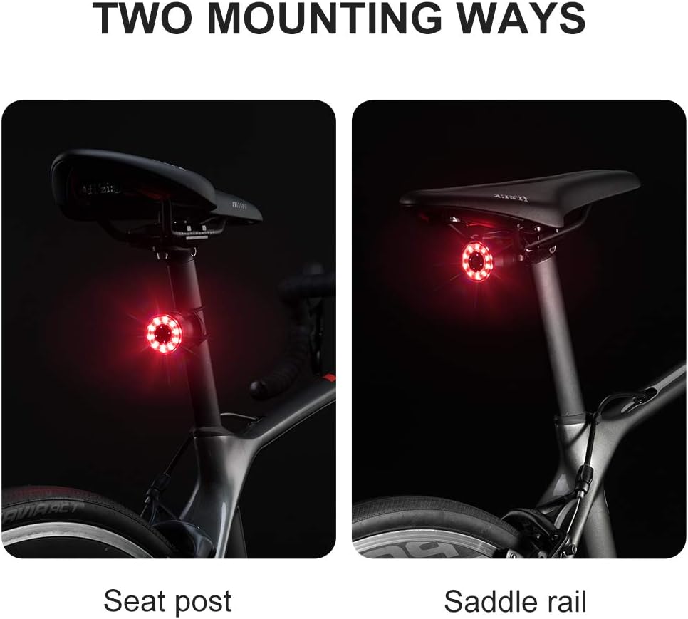 ROCKBROS Q1 Bike Tail Light Rechargeable Waterproof - ROCKBROS