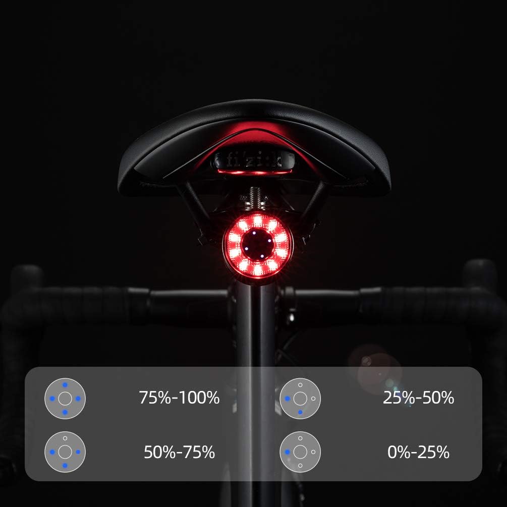 ROCKBROS Q1 Bike Tail Light Rechargeable Waterproof - ROCKBROS