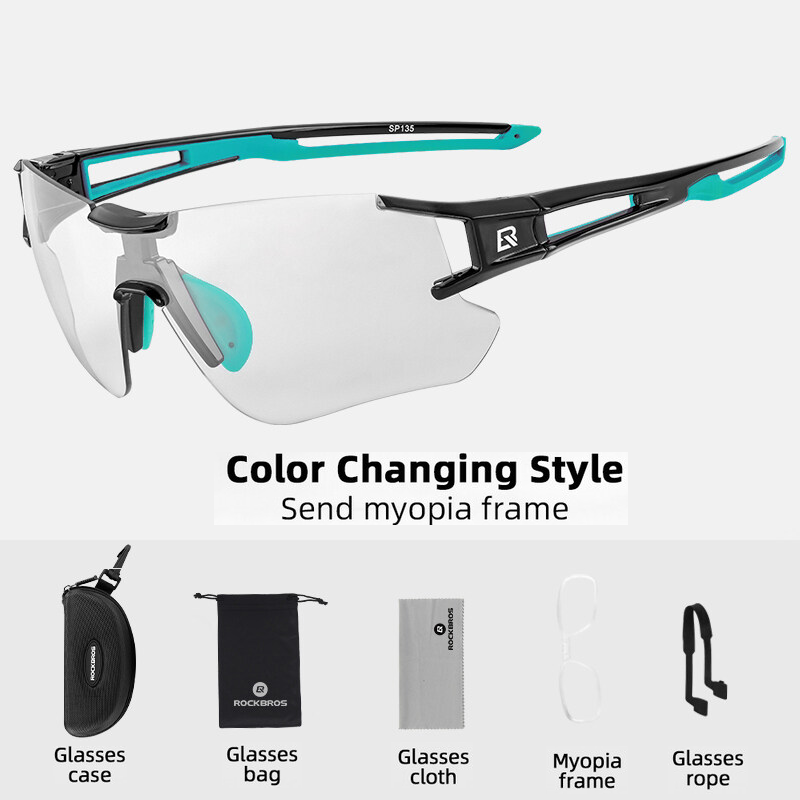 Gafas deportivas fotocromáticas para ciclismo
