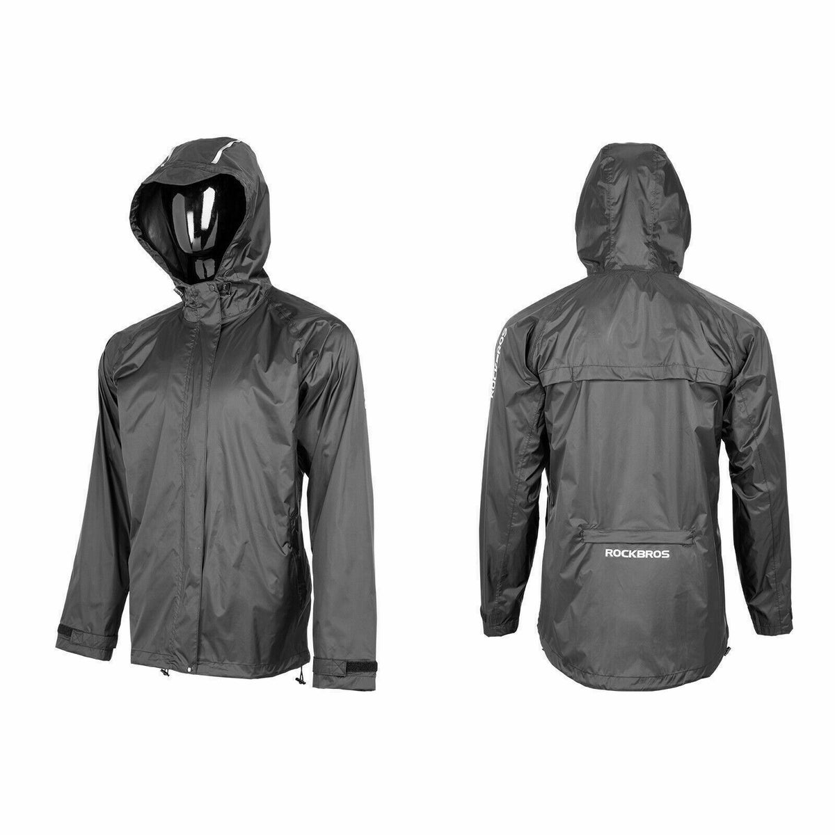 ROCKBROS Cycling Jacket Waterproof Rain Jacket Reflective Unisex