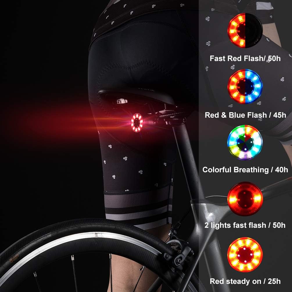 ROCKBROS Q1 Bike Tail Light Rechargeable Waterproof - ROCKBROS