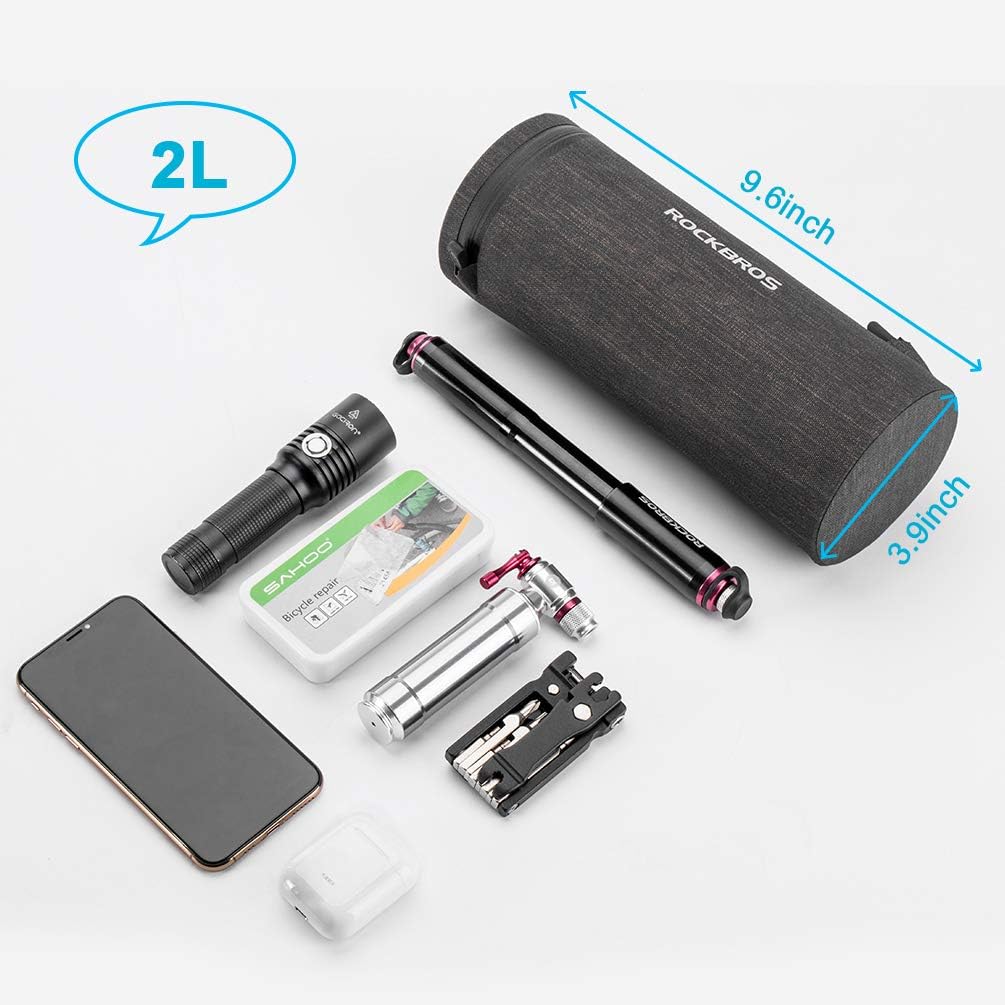 ROCKBROS Bike Handlebar Front Frame Storage Bag - ROCKBROS