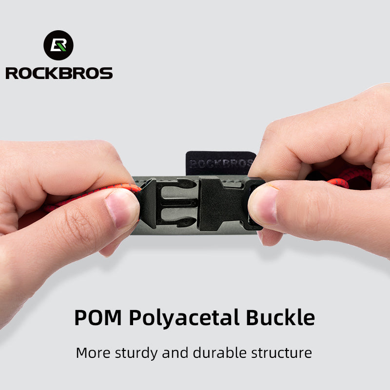 ROCKBROS Adjustable Elastic Reflective Trouser Strap for Cycling Safety