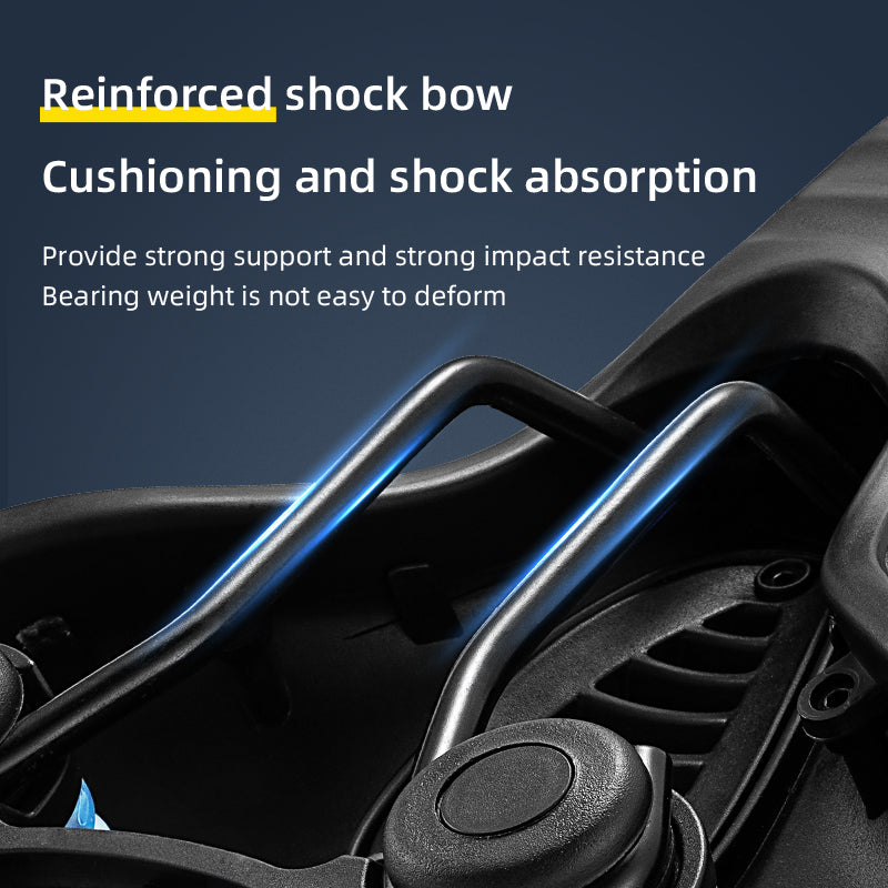 Bike Seat Memory Foam Bike Saddle Comfortable Waterproof for Leisure