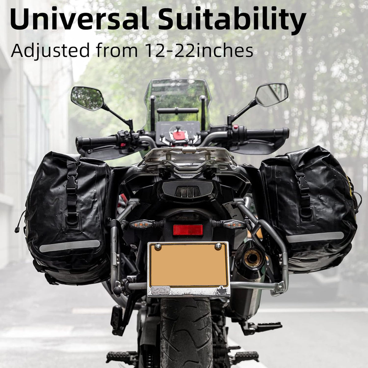 ROCKBROS 60L Waterproof Motorcycle Saddle Bags Durable Removable 2 PCS - ROCKBROS
