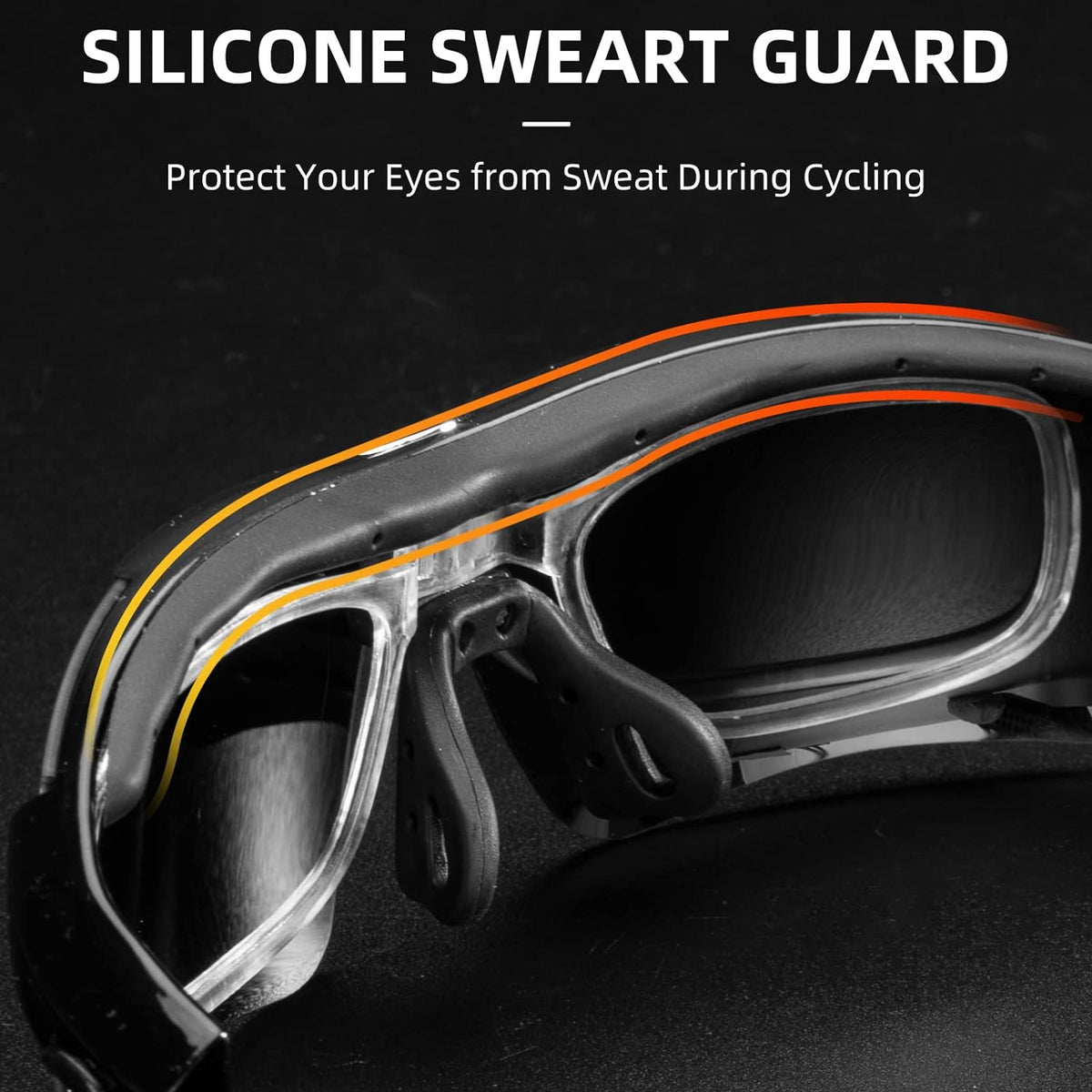 ROCKBROS-Slim Polarised Sports Sunglasses With 4 Interchangeable Lens - ROCKBROS