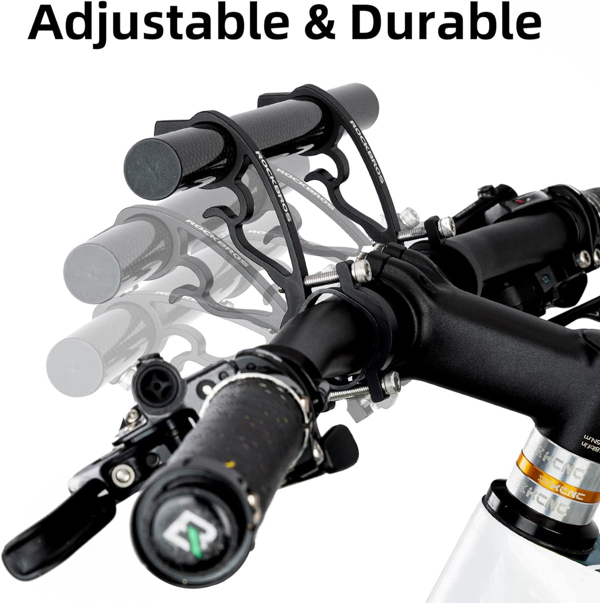 ROCKBROS Bike Handlebar Extender Double Lightweight Durable - ROCKBROS
