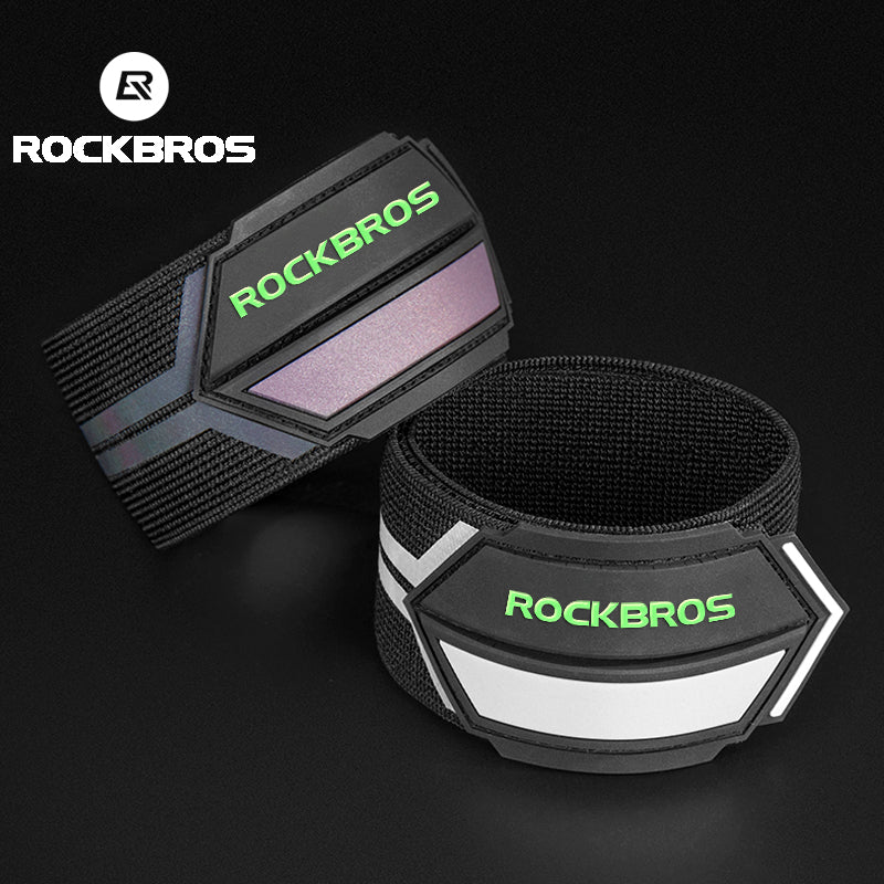 ROCKBROS High Brightness Reflective Trouser Band Adjustable Elastic