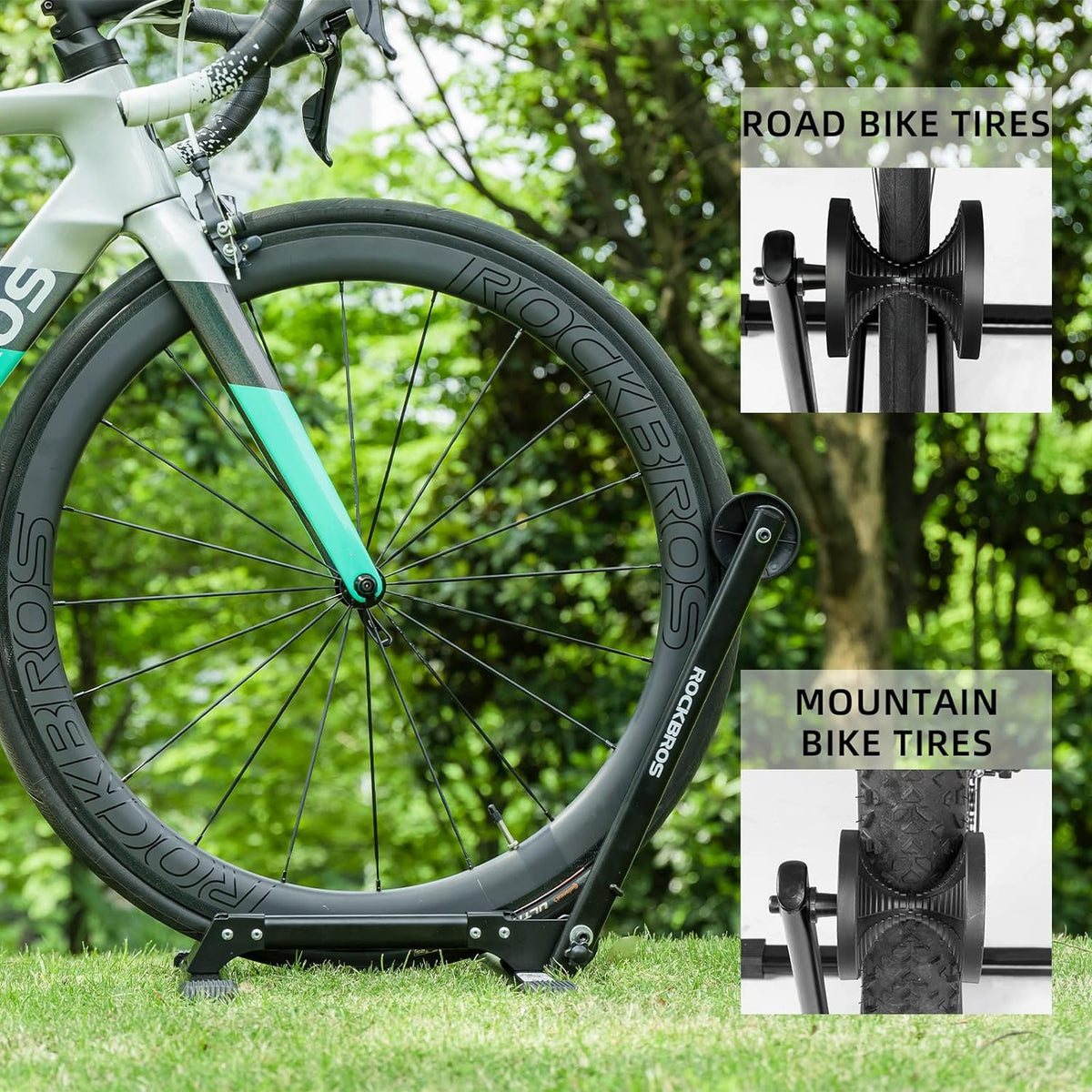 ROCKBROS Bike Stand Floor Stable Bike Storage Rack - ROCKBROS