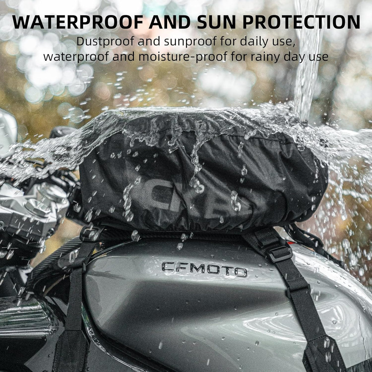ROCKBROS 7L Waterproof Motorcycle Tank Bag Touchscreen Phone Pouch - ROCKBROS