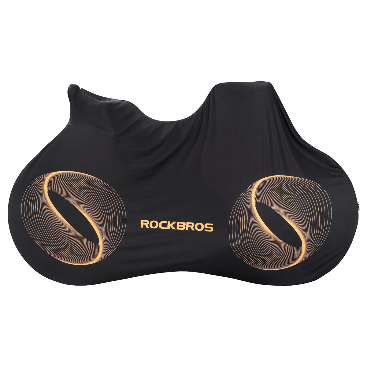 Black cover with 'RockBros' branding on a white background #Color_Black