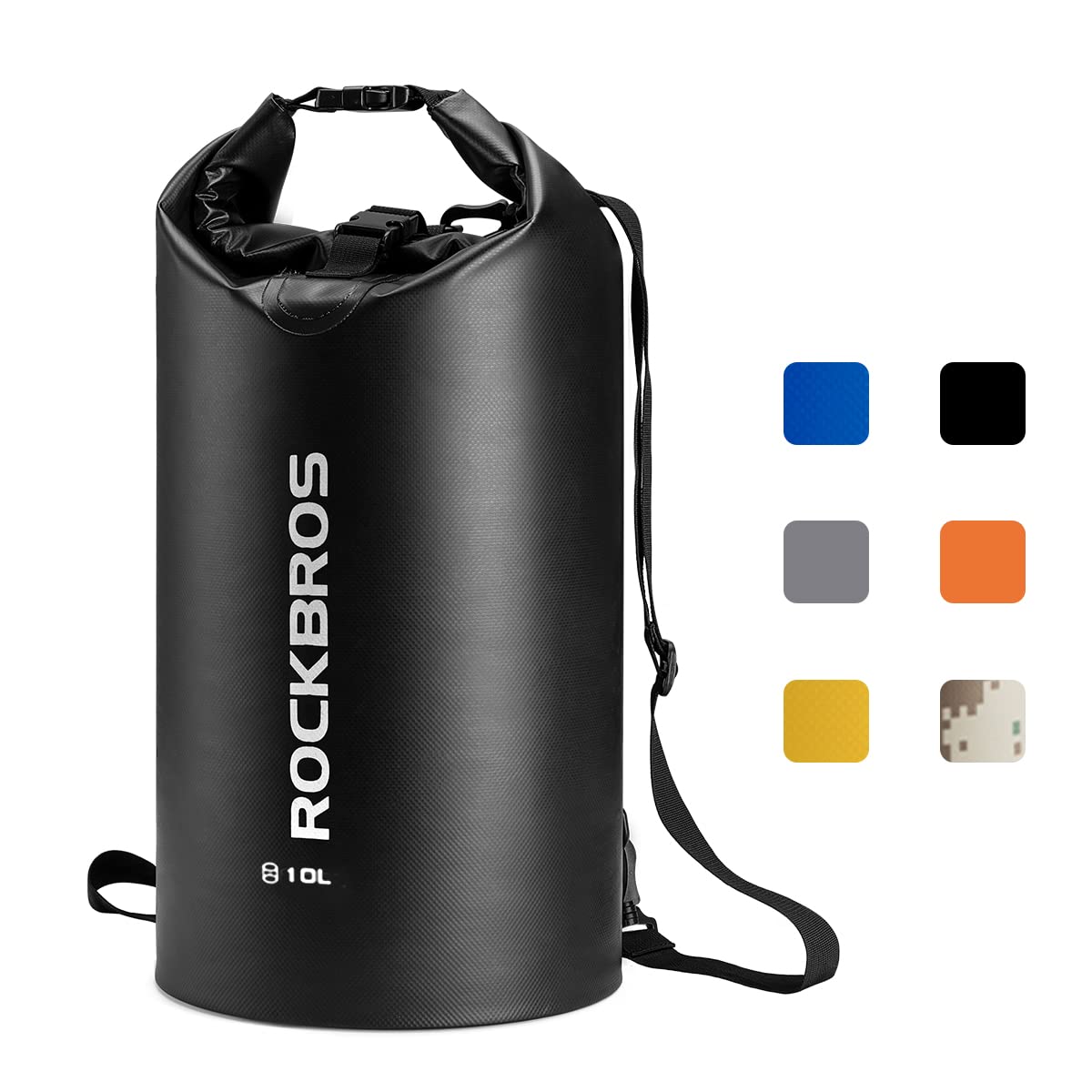 ROCKBROS Waterproof Dry Bag Heavy Durable Beach Backpack 2L 5L 10L 20L 30L Floating Dry Sack - ROCKBROS