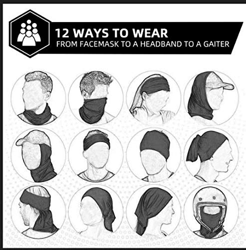 ROCKBROS Cooling Neck Gaiter Face Mask Fishing Scarf Face Cover for Men Women - ROCKBROS