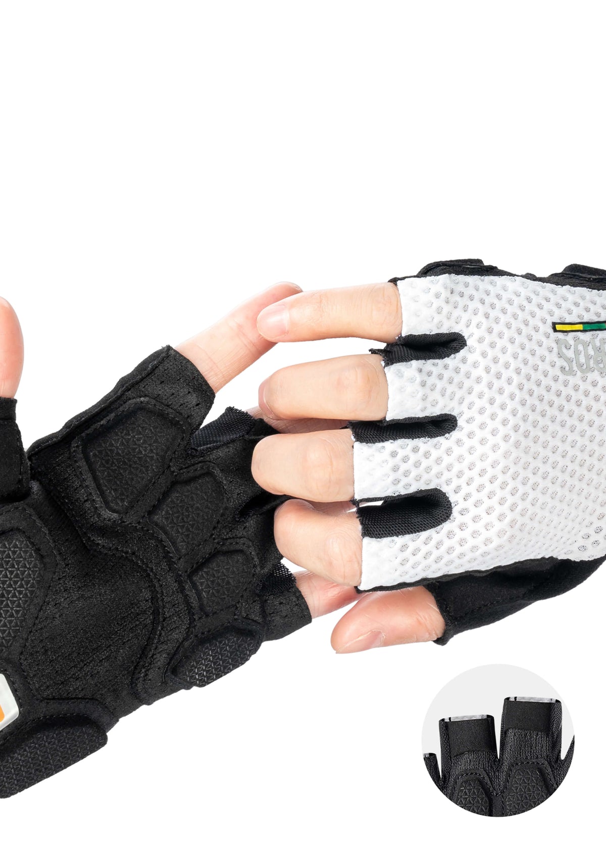Guantes de ciclismo transpirables antideslizantes de medio dedo | ROAD TO SKY