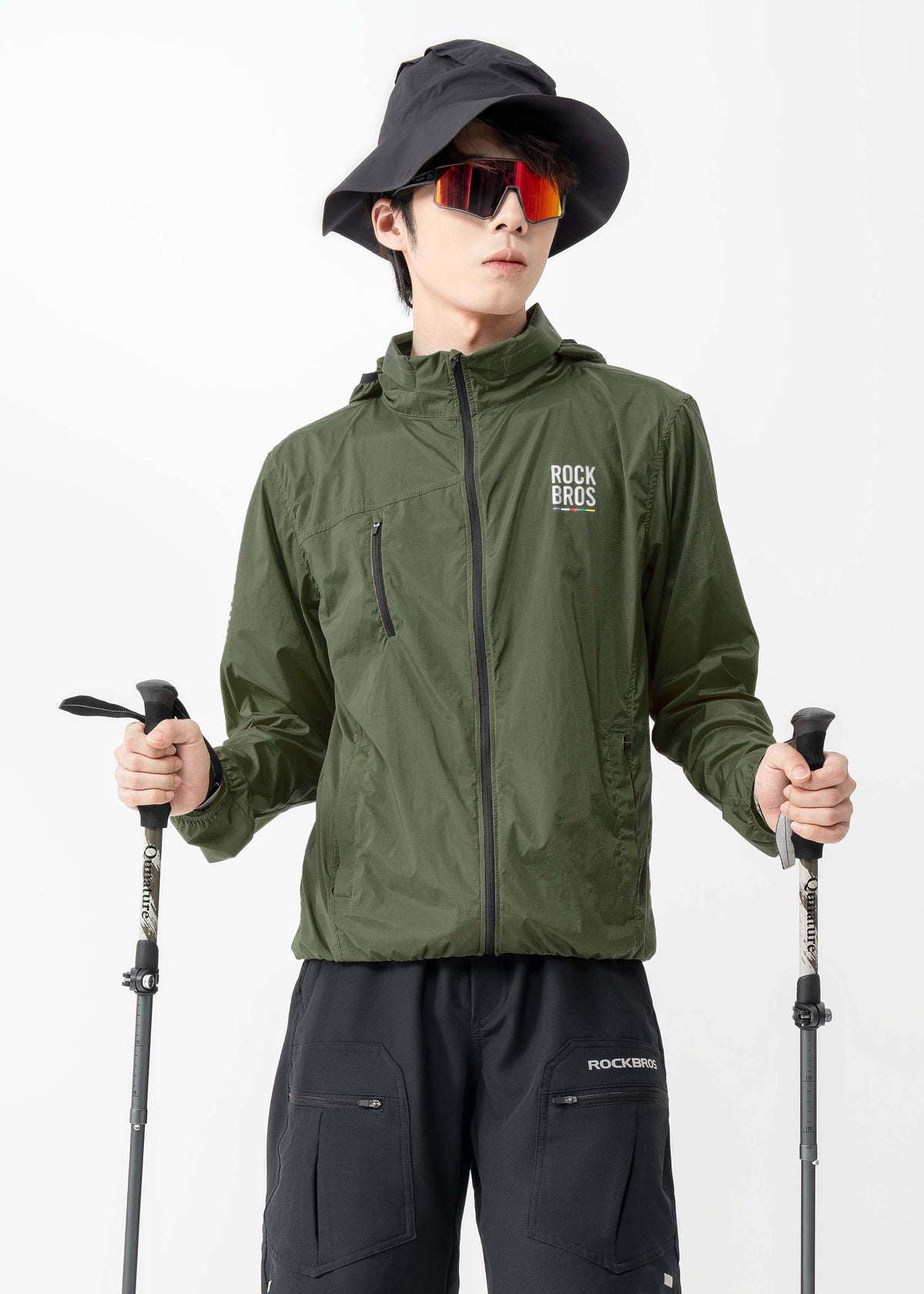 Road to Sky Men's Lightweight Cycling Windbreaker | ROCKBROS