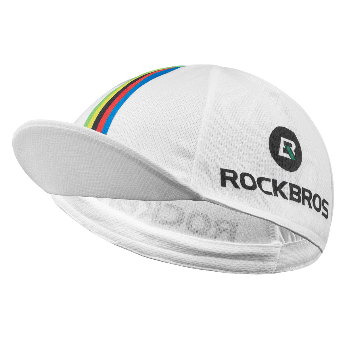 ROCKBROS Cycling Cap Sun Visor Ployester Breathable Rainbow Hat for Men Women - ROCKBROS