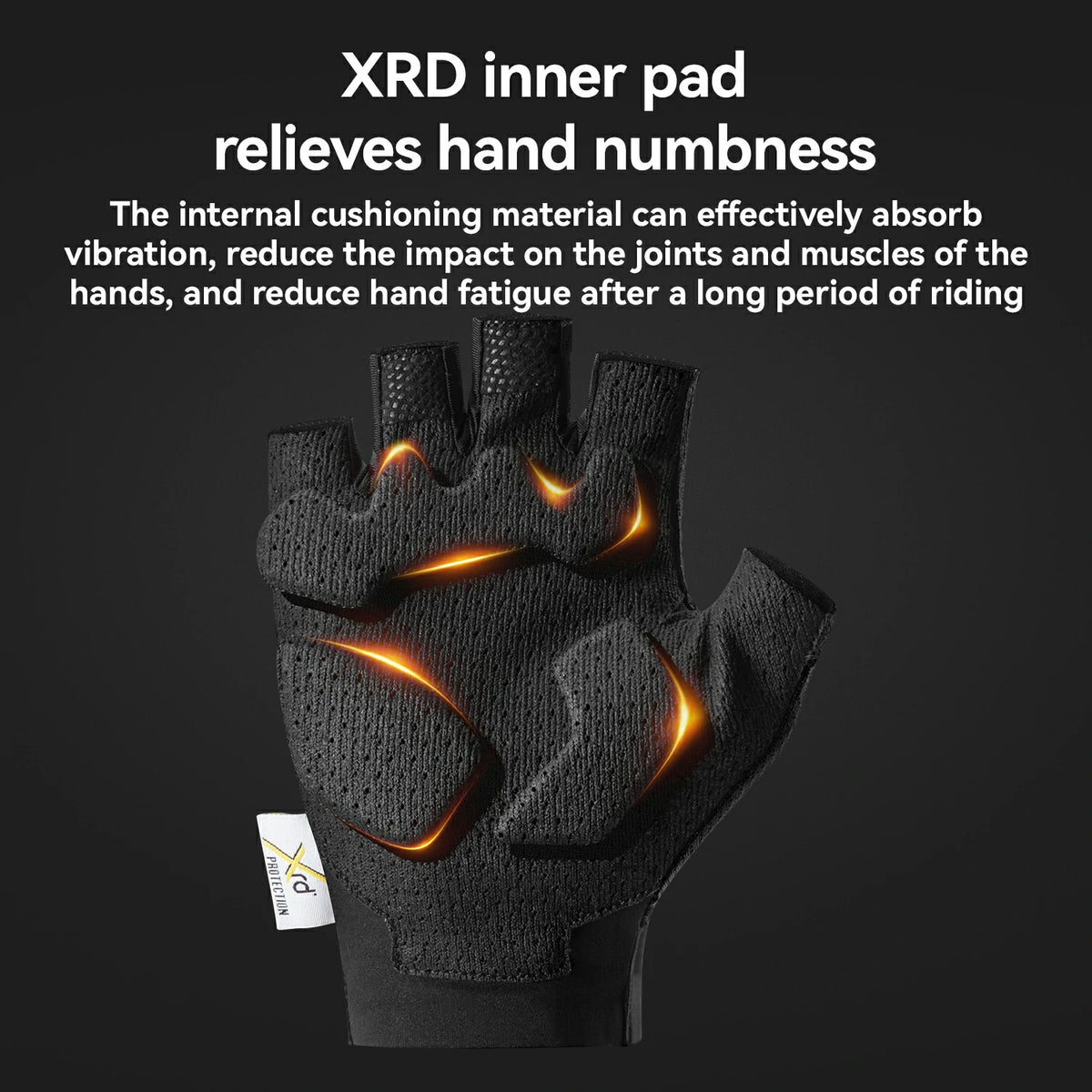 Stretch fabric wraps hands like second skin#color_black