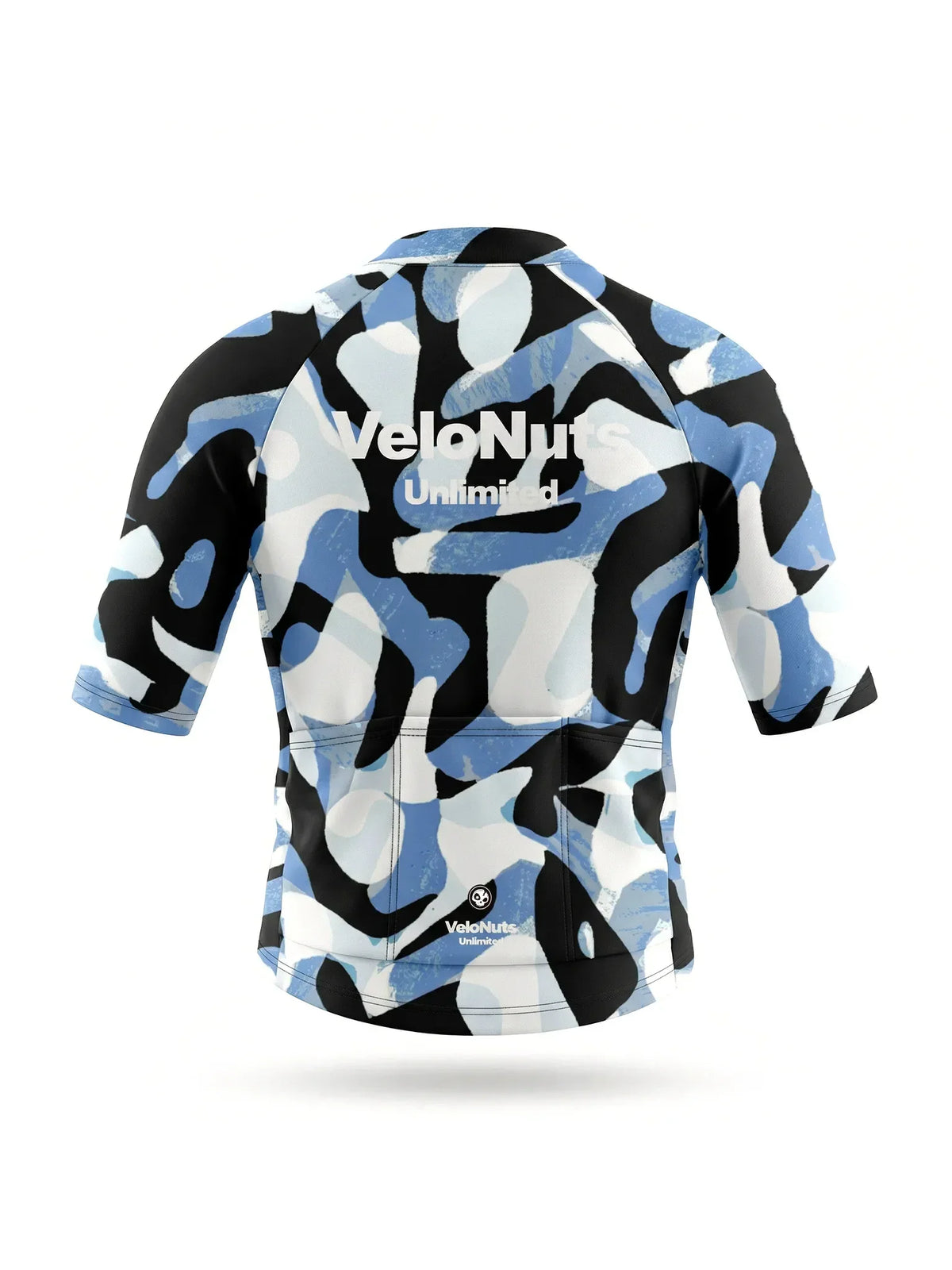 Women's Cycling Jersey Urban Camo#Type_Ink Blob Camo