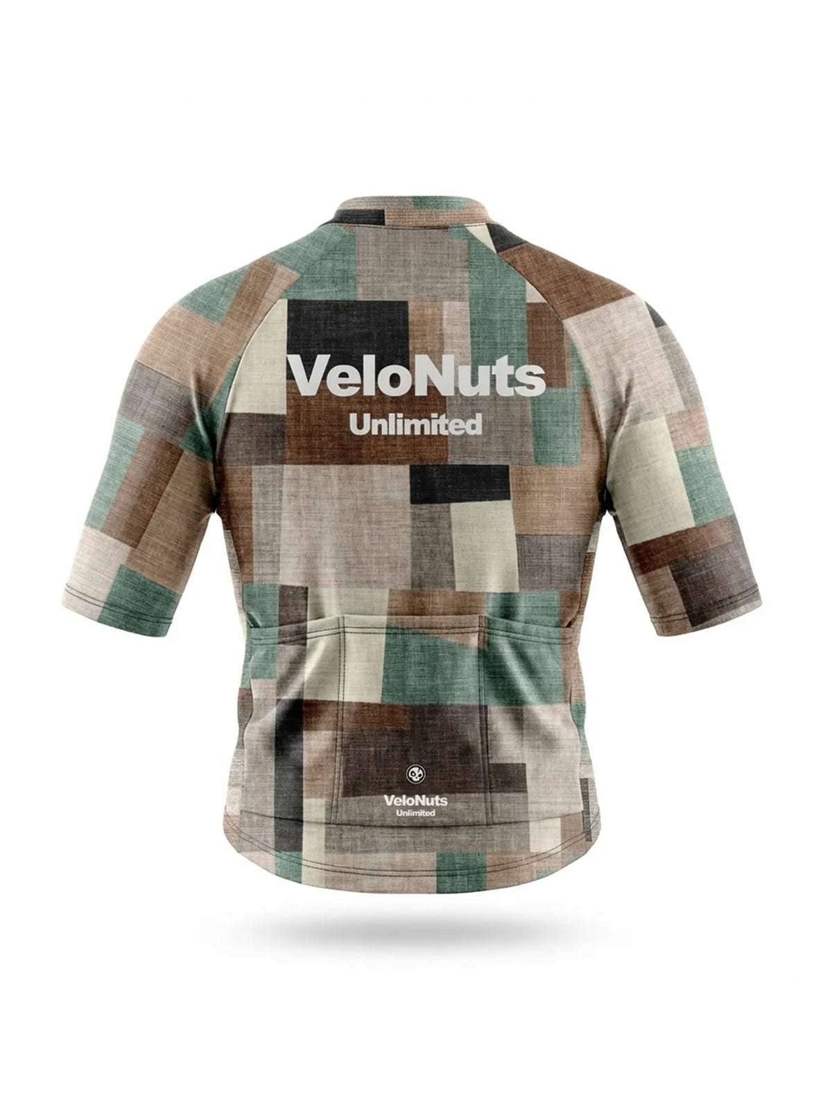 Women's Cycling Jersey Terrain Blocks#Type_Linen Patchwork