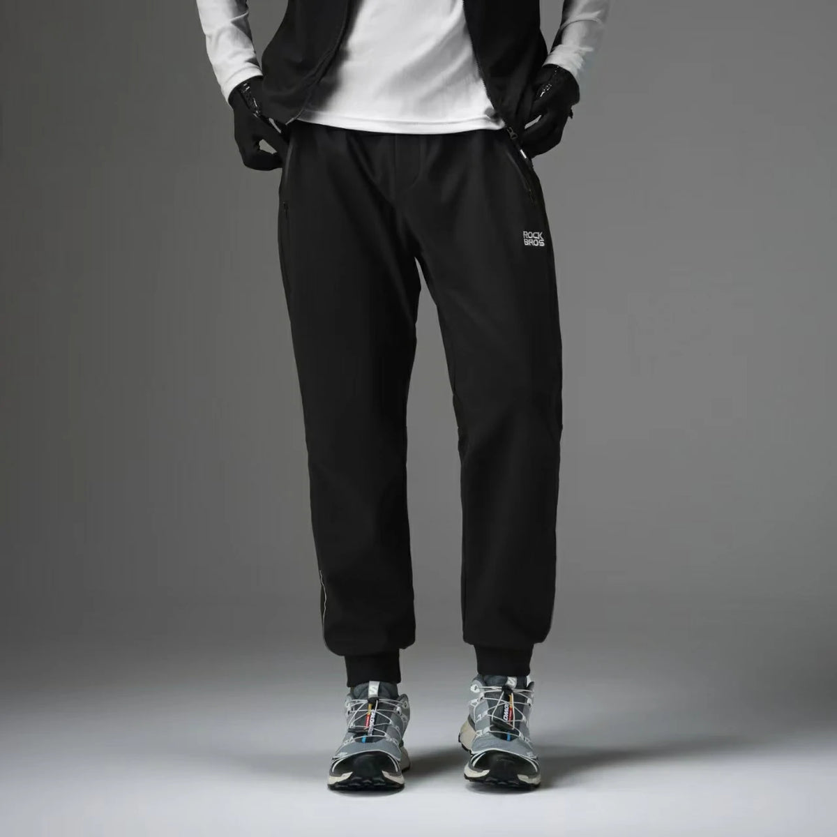 ROCKBROS Winter Sports Fleece Pants ¨C Windproof & Soft for 32~41¨H