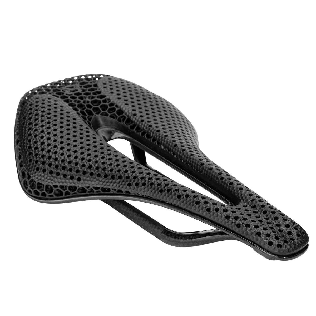 Comfortable soft 3D printed bicycle saddle for long rides