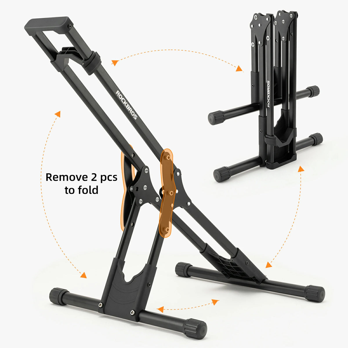 Bike Floor Stand – Indoor Bike Storage Rack for 20-29 Inch Bikes