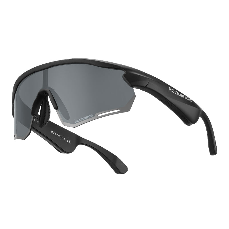 rockbros bluetooth polarized sunglasses with dual speaker design