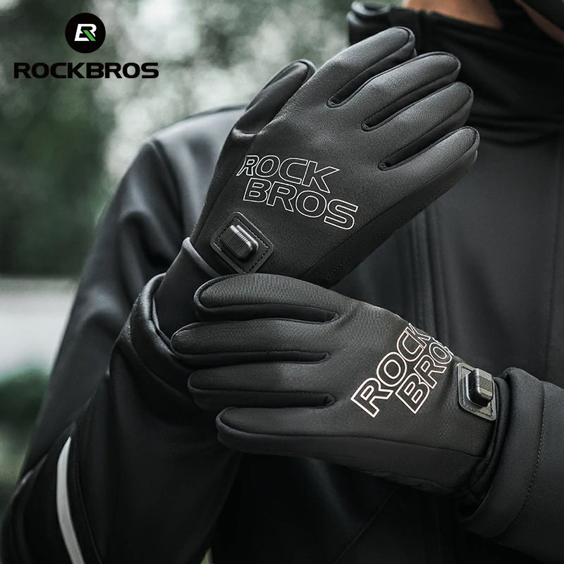 Winter Heated Gloves USB Rechargeable