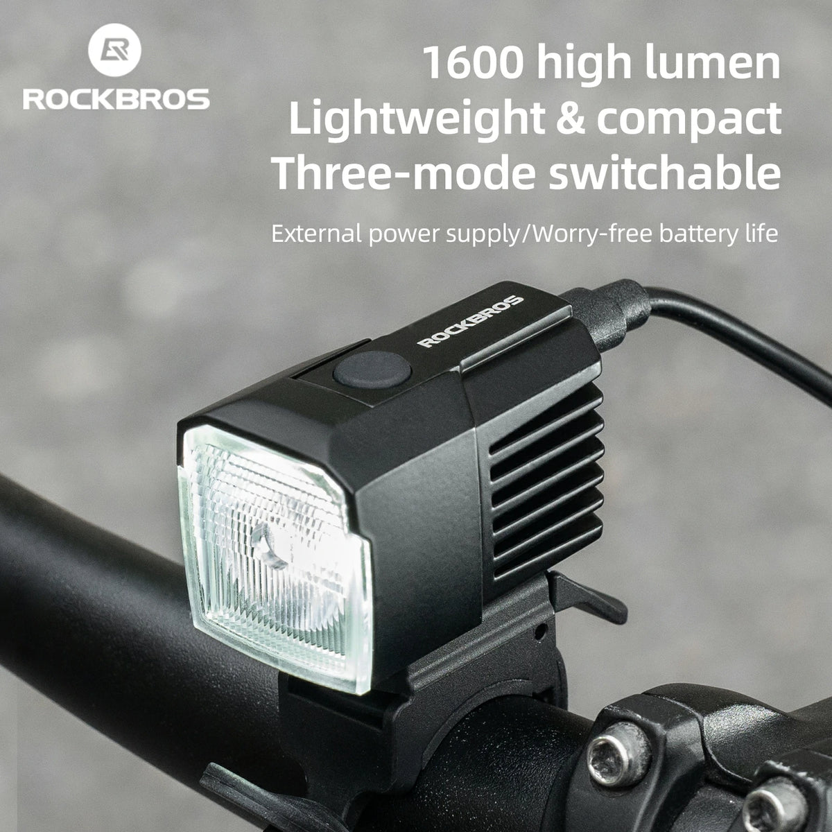 Front Light External Power Supply 1600LM USB-C