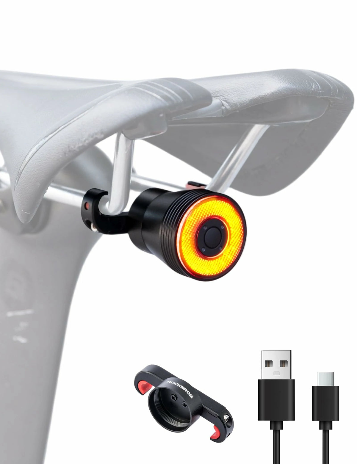 Luz trasera USB con sensor de freno Q5