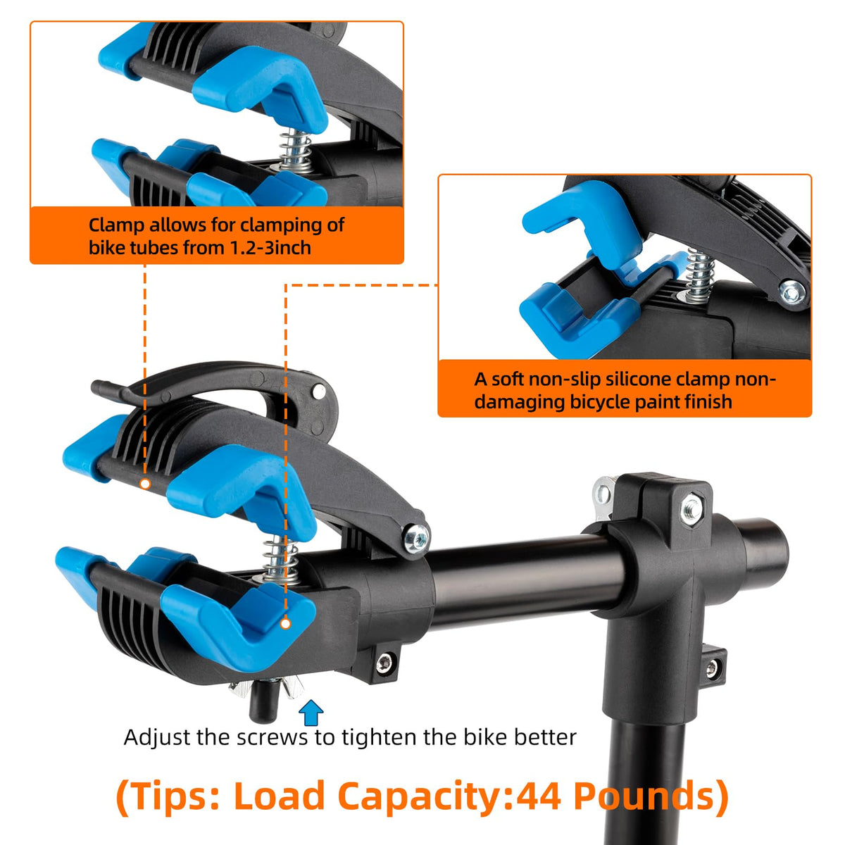 ROCKBROS Bike Repair Stand Bench Mount Home for Maintenance Bike Clamp - ROCKBROS