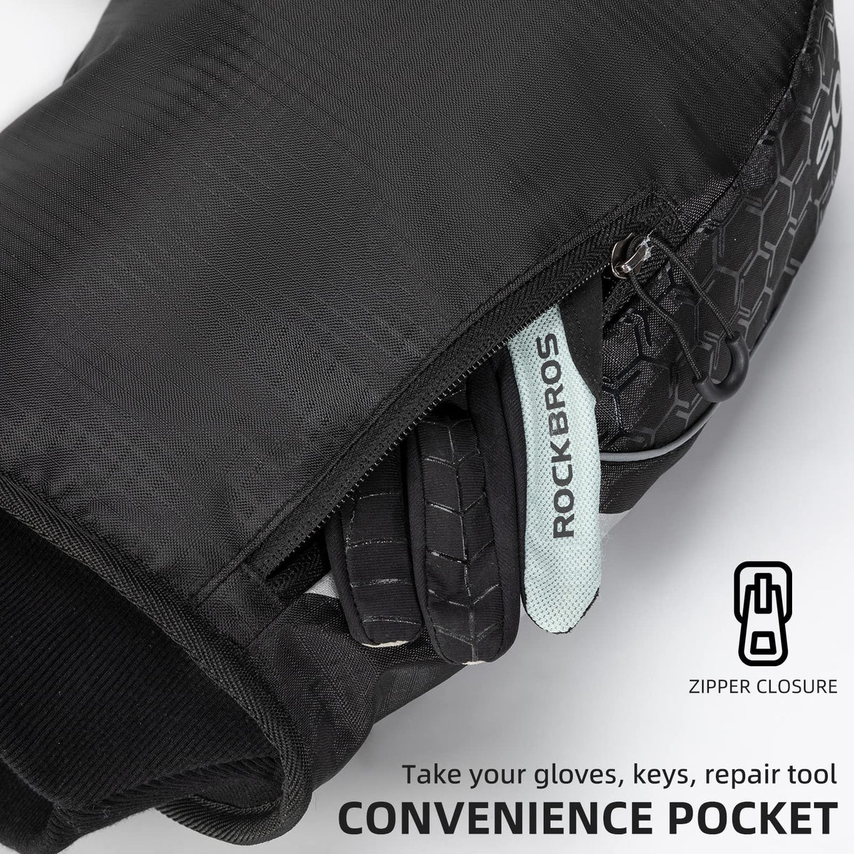 ROCKBROS Thinsulate Windproof Thermal Mountain Bike Handlebar Mittens - ROCKBROS